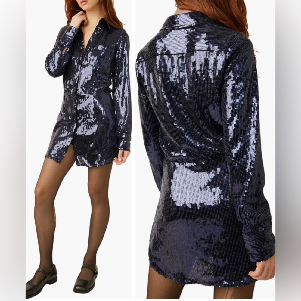 Free People Sophie Sequin Mini XS NWT